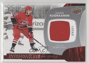 2017-18 Upper Deck Rookie Materials Janne Kuokkanen #RM-JK Rookie RC