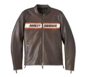 Chaqueta de cuero Harley Davidson Victory Lane II para hombre - 2X-grande - ENVÍO GRATUITO - Imagen 1 de 3