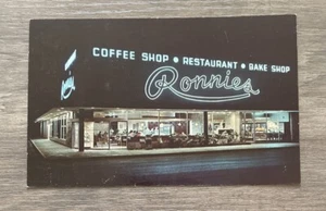 Ronnie's Restaurant Orlando Florida FL Curteich vintage postcard - Picture 1 of 2