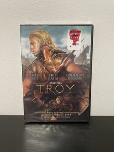 TROY DVD NEW SEALED Brad Pitt Greek Warrior Achilles Iliad War Movie 2004 - Picture 1 of 3