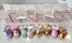 PUSHEEN COMPLETE SET OF EIGHT Patisserie Sweets Blind Box Keychain Series 23 - Picture 1 of 2