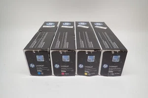 HP Genuine 210X Black High Yield 210A Cyan/Magenta/Yellow Toner Cartridge - Bild 1 von 5