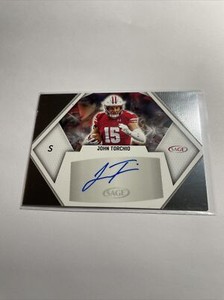 2023 Sage Football John Torchio SILVER PARALLEL AUTO Autograph #A-JT (A1)