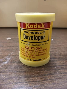 KODAK Microdol-X Fine Grain Developer - Makes 1 Quart - In Original Can *EXC* - Picture 1 of 4