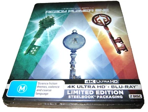 Ready Player One - New Sealed - 4K Ultra HD Blu-Ray - Steelbook Edition - Picture 1 of 2