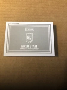 2013-14 Panini Playbook #105 Jared Staal JSY AU RC 5/199 - Picture 1 of 5
