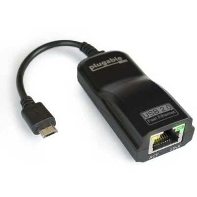 Plugable USB3-E1000 USB 3.0 to Gigabit Ethernet Adapter RJ45 - Image 1 of 4