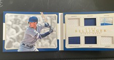 2017 National Treasures Armory Materials Booklet /99 Cody Bellinger Read Desc!!