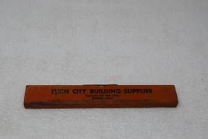 Vtg Wooden Level, Twin City Building Supplies, Works! - Picture 1 of 9