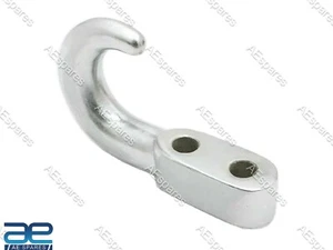 Anteriore Posteriore Traino Gancio Cromato per Willys Ford CJ MB Gpw CJ2A CJ3A - Foto 1 di 5
