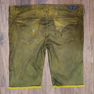 Robin’s Jeans SP5519 Dusty Yellow Long Flap Shorts Gr. 44 Made in USA - Bild 1 von 9