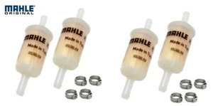 MAHLE EFI Fuel Filter +PEX Clamps KL97 KL 971 KL97OF kl 97 kl 97OF (QTY4) - Picture 1 of 1
