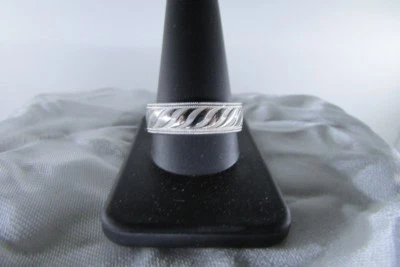 Alianza de boda de paladio para hombre talla 12 Foto 1 de 4