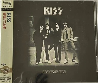 KISS - Dressed To Kill Rare 2011 Japanese SHM-CD High Fidelity Format CD New - Image 1 of 4
