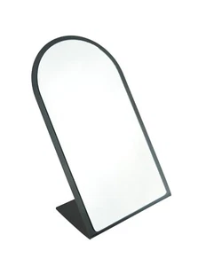 Black Acrylic Mirror Table Top Counter Stand Tattoo Beauticians Store Home - Foto 1 di 1