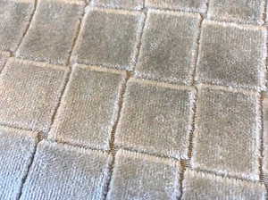 Designers Guild Interlocking Tile Velvet Fabric Leighton Linen 4.25yd FDG2340-09 - Picture 1 of 4