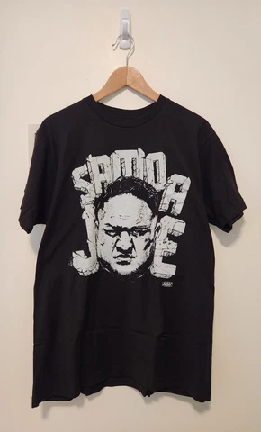 AEW Samoa Joe All Elite Crate Limited Edition T-shirt Large Pro Wrestling Tees Cover