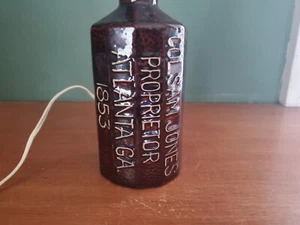 Vintage A Jasper's Indian Herb Health Tonic Table Lamp - Picture 1 of 10