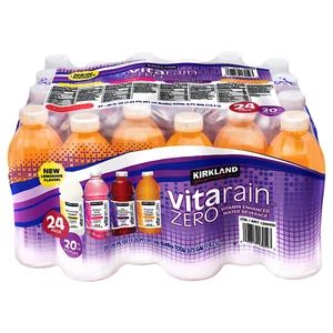 Kirkland Signature Vita Rain Zero Vita Vitamin Water, paquete de variedad, 20 fl oz, paquete de 24 - Imagen 1 de 5