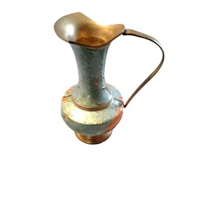 Jarrón chino vintage de latón. - Imagen 1 de 3