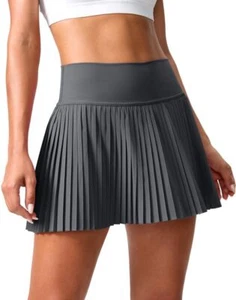 Pleated Tennis Skirt for Women with Pockets Shorts Women's High Waisted Light... - Picture 1 of 7