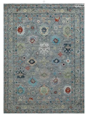 Tremendous Tribal - Transitional Oriental Rug - Turkish Oushak - 9 x 12 ft. Foto 1 de 4