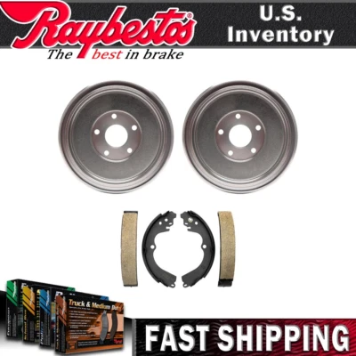 Kit trasero tambores de freno y zapatas de freno para Subaru Forester 1998-2008 - Raybestos Foto 1 de 4