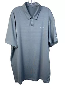 Nike Tiger Woods Collection Modern Jaquard Polo 619754-065 Gr. 2XL grau gestreift - Bild 1 von 10