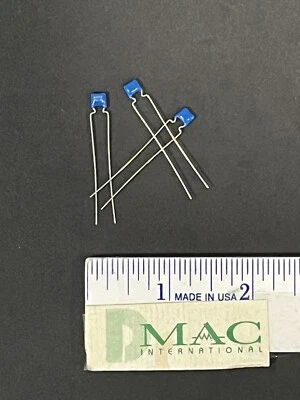 ECU-S1H105MEB 1UF 50V 20% Z5U RADIAL CERAMIC CAPACITOR PANASONIC (LOT OF 3) - Image 1 of 3