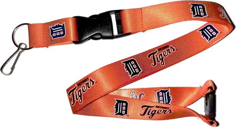 Detroit Tigers Lanyard Keychain Key Chain MLB New Cover