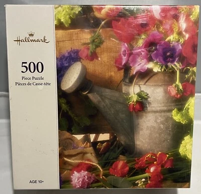 500 Piece Puzzle Garden Bouquet [653569033318] Hallmark 49511 - Image 1 of 4