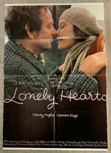 1982 MOVIE POSTER *LONELY HEARTS* WENDY HUGHES/NORMAN KAYE 27X41" 1-SHEET - Picture 1 of 6
