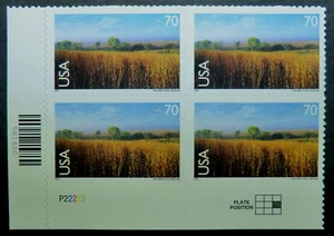 C136 MNH 2001 70c Nine Mile Prairie Natl Park PB Scenic Landscapes Nebraska 9 - Picture 1 of 1