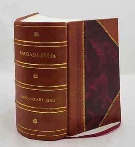 Sagrada Biblia Nacar Colunga ( 1944) ( 1? Edici?N) [Leather Bound] - Imagen 1 de 7