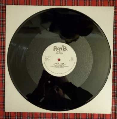 U.F.O. 12" by Caution vinyl promo 1981 VG+ RBDS2513DJ Roy B. Records - Image 1 of 2