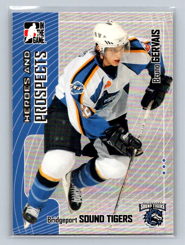 2005-06 ITG Heroes and Prospects #269 Bruno Gervais Bridgeport Sound Tigers - Image 1 of 2