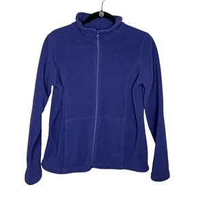 Womens Cabellas blue zip up fleece size small - Picture 1 of 3