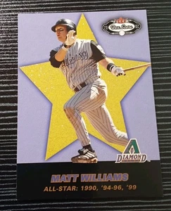 2002 Fleer Box Score All-Star MATT WILLIAMS First Edition 1st Rare SP #/100 - Picture 1 of 3