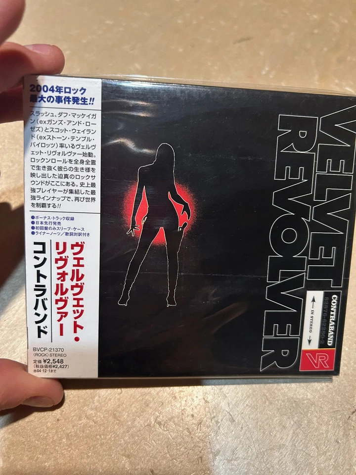 Velvet Revolver CD CONTRABAND JAPAN EDITION RELEASE SCOTT WEILAND GUNS N' ROSES Foto 1 de 3
