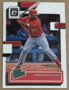2022 Panini Donruss Optic Jordan Walker Rated Prospect RP-14 St. Louis Cardinals - Bild 1 von 2