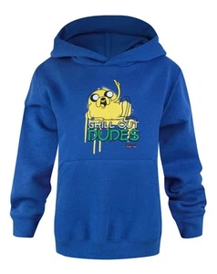 Adventure Time Blue Jake The Dog Hoodie Boys - Picture 1 of 3