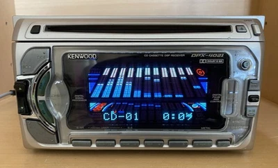 KENWOOD DPX-4021 Car Audio 2DIN CD Cassette 13PIN-BUS RCA Funcionamiento Probado JDM Foto 1 de 4