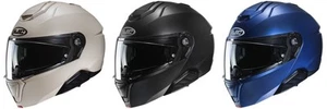 HJC i 91 Semi Flat Finish Modular w Sun Screen Motorcycle Street Riding Helmet - Picture 1 of 4