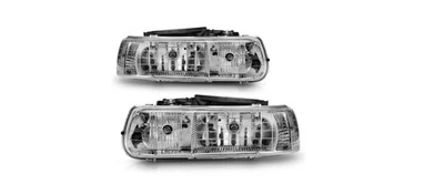 Anzo Chrome Crystal Headlight for Silverado Suburban 1500 Tahoe 111011 - Image 1 of 4