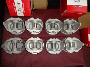 Nos 1968 1969 Oldsmobile 400 V8 6.6 Sterling Piston set Standard - Picture 1 of 11