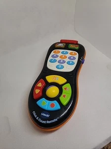 V-tech Toy Remote Control Baby/Kids Click & Count Audio Song Talking Educational - Picture 1 of 10