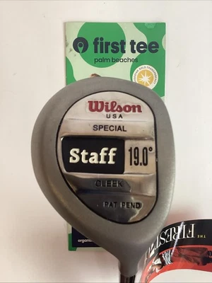 Wilson Staff Special Cleek Fairway 5 Wood 19* With Firestick 2.8 Stiff Graphite  - Image 1 of 4