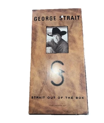 George Strait, Strait Out Of The Box, Four Cassette Set, MCA Records 1995 - Image 1 of 4