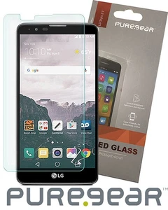 PUREGEAR 9H TEMPERED GLASS SCREEN PROTECTOR FOR LG STYLO-2 PLUS, STYLUS-2, 2V - Picture 1 of 3