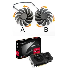 Cooling Fan For Gigabyte RX580 RX 580 Aorus GPU Graphics Card PLD09210S12HH - Picture 1 of 13